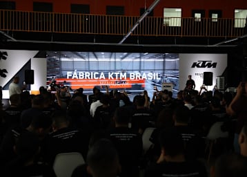 Eröffnungsfeier des KTM-Montagewerks in der Freihandelszone Manaus