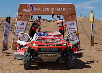 Das Toyota-Duo Seth Quintero/Andrew Short gewinnt die Rallye Marokko