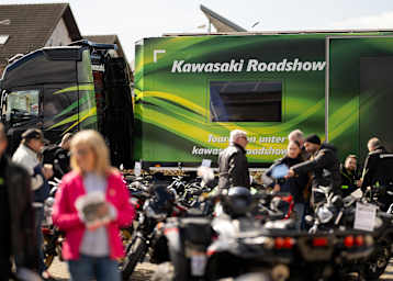 Kawasaki Roadshow 2026: Probefahrten in ganz Deutschland