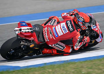 Marc Marquez (Ducati Lenovo) bestätigt seine gute Verfassung