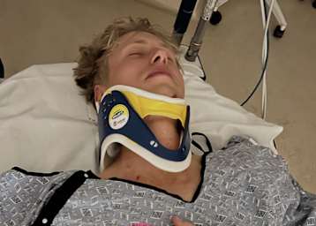 Paul Bloy im Krankenhaus von Glendale