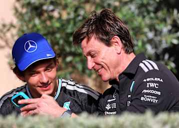 Kimi Antonelli und Toto Wolff