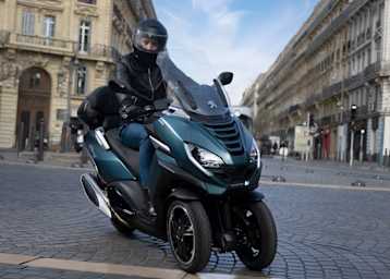 Flagschiff: Dreirad-Roller Peugeot Metropolis