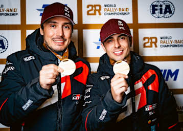 Sieger beim Heimspiel auf erster Schleife: Joao Ferreira/Filipe Palmeiro  