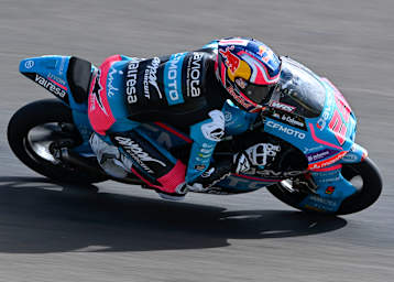 Referenz: Maximo Quiles mit der Moto3-Bestzeit in Austin