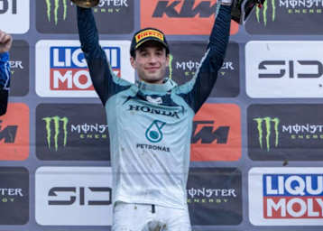 Tom Vialle holte in Frauenfeld seinen ersten Grand-Prix-Sieg in der MXGP