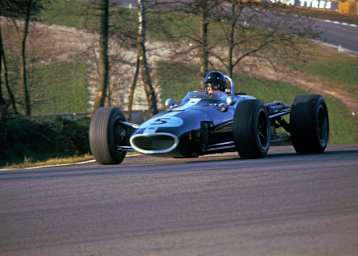 Dan Gurney beim Race of Champions 1967 mit seinem Eagle