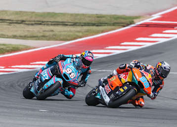 Jose Antonio Rueda kam in Austin vor Dani Holgado ins Ziel