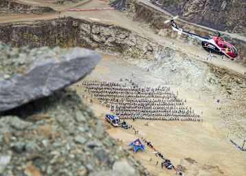 Start zum Hauptrennen am Erzberg mit den besten 500