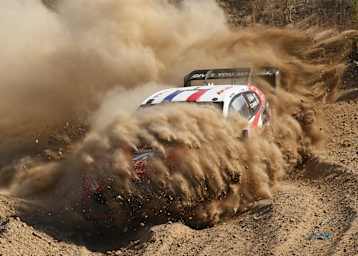 Weltmeister Ogier im Shakedown-Gravel