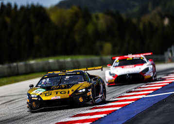 Nur ein Grasser Lamborghini in Oschersleben