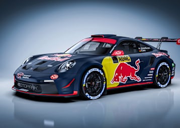 Rallye-Cross-Legende Johan Kristoffersson startet im Porsche 911 Rally GT