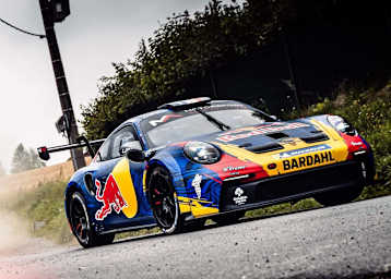 Bei der Rallye Charlemagne im 911er knapp am Sieg vorbei: Sebastien Loeb