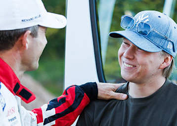 Sebastien Ogier und Kalle Rovanperä: auf dem Nürburgring im GT3-Auto?