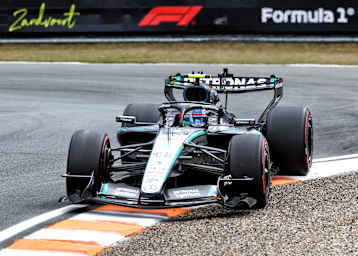 Kimi Antonelli rudert in Zandvoort neben die Bahn