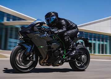 Kawasaki Ninja H2: Kompressordruck um Druck zu machen auf jeder Geraden