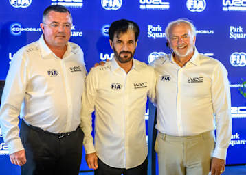 Neues WM-Konzept mit Eric Boullier, Mohammed Ben Sulayem + Jean-Louis Mosca