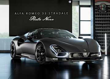 Der neue Alfa Romeo 33 Stradale «Perla Nera®»
