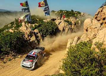 Die Rallye Sardinien: immer auch eine staubige Anglegenheit