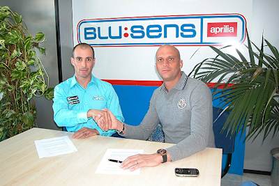 Alex Debon mit Teambesitzer Raul Romero