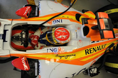 Hofft auf ereignisreiches Rennen: Fernando Alonso