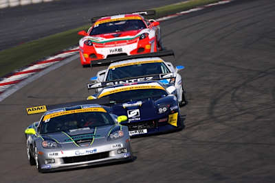 Wie die Callaway-Corvette 2009 war, war meistens vorne