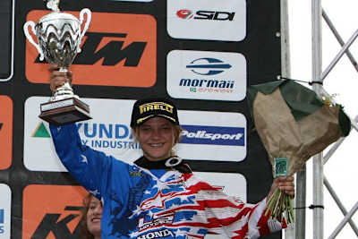 Ashley Fiolek stand letztes Jahr schon auf dem Podium