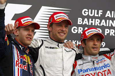 Bahrain Podium