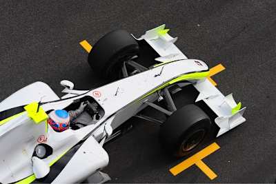 Jenson Button hat ausgezeichnete Siegchancen.