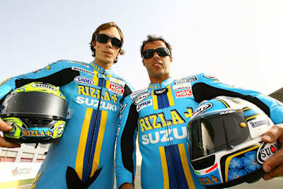 Chris Vermeulen und Loris Capirossi bleiben in 2009 Teamkollegen