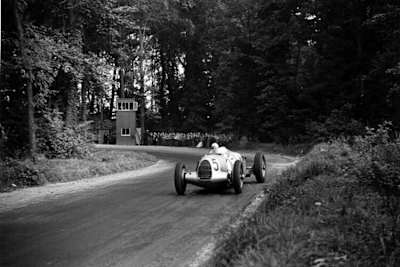 Donington 1937: Bernd Rosemeyer auf Auto Union