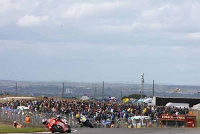 Donington-GP 2008: Stoner vor Rossi