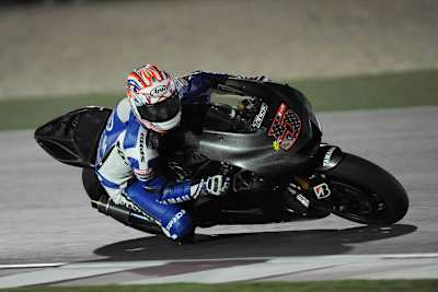 Colin Edwards beim Katar-Nachttest