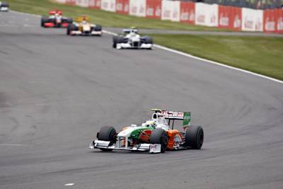 Fisichella fuhr in Silverstone ein grossartiges Rennen