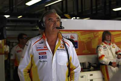 Flavio Briatore beim Bahrain-GP.