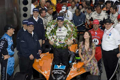 Da will Dario wieder hin: "Victory Lane" in Indianapolis 