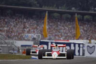 Auch vor Schumi gabs volles Haus in Hockenheim
