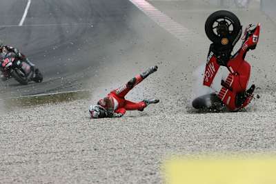 Barcelona '06: Gibernaus verhängnisvoller Crash