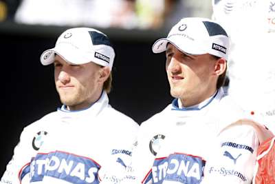 BMW-Doppel Heidfeld und Kubica.