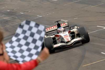 Bessere Zeiten: Jenson Button siegt in Ungarn 2006