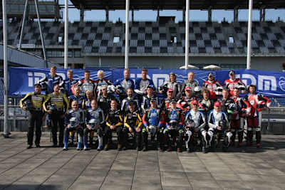 Die IDM-Sidecar-Piloten des Jahrgangs 2009.