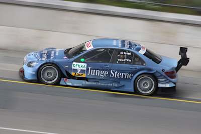 Sieg im Vorjahres-Auto: Jamie Green