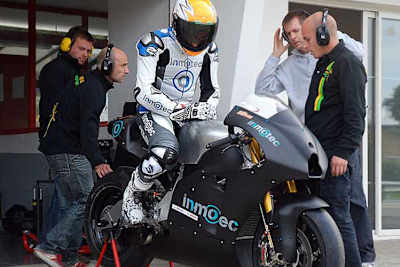 Die Inmotec mit Ivan Silva beim Roll-out