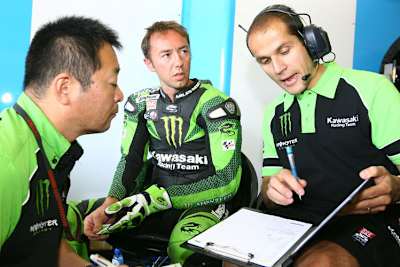 Kawasaki-Testfahrer Olivier Jacque