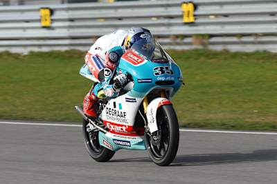 Randy Krummenacher beim Roll-out in Assen