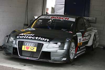 Katherine Legge: Der 2008er-Audi scheint ihr zu liegen