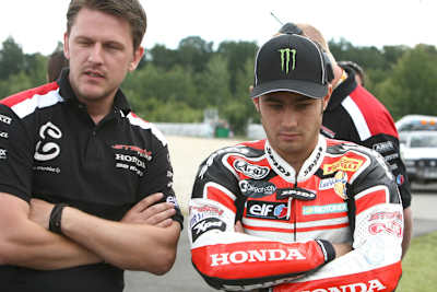 Auch 2010 ein Team? Stigefelt (li.) und Haslam