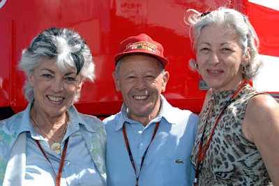 Gattin Tilde, Luigi Taveri und Tochter Blanca