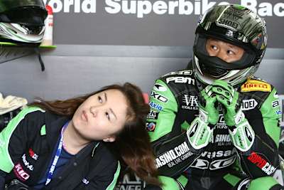 Armselige Leistung in Assen: Makoto Tamada