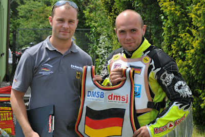 National-Coach Schäfer (li.) und Marcin Sekula